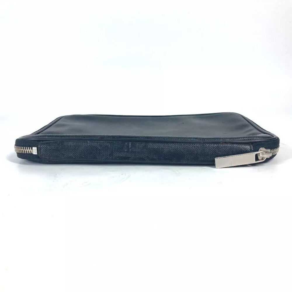 Dior logo Trotter clutch bag bag Pouch PVC Blac - Picture 10 of 15